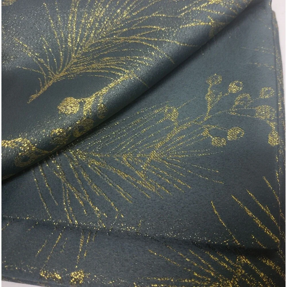 Fabric Metallic Tablecloth, 60